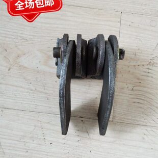 五征三轮车农用车后门自卸配件吊耳合页组合铸铁改装挂钩焊接