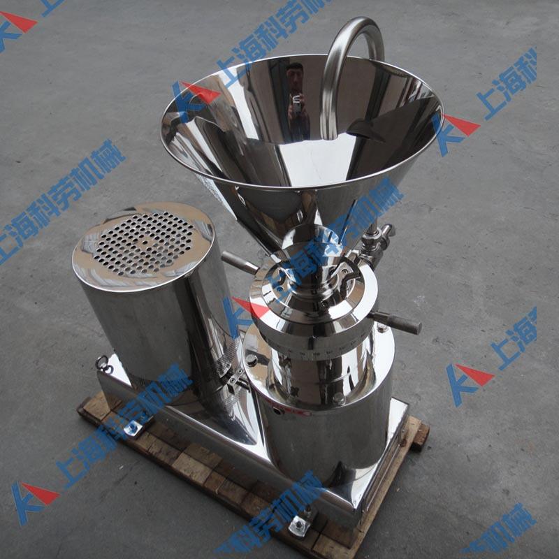 JMF-100型胶体磨 分体式胶体磨原理 豆类粉碎设备 芝麻酱胶体磨