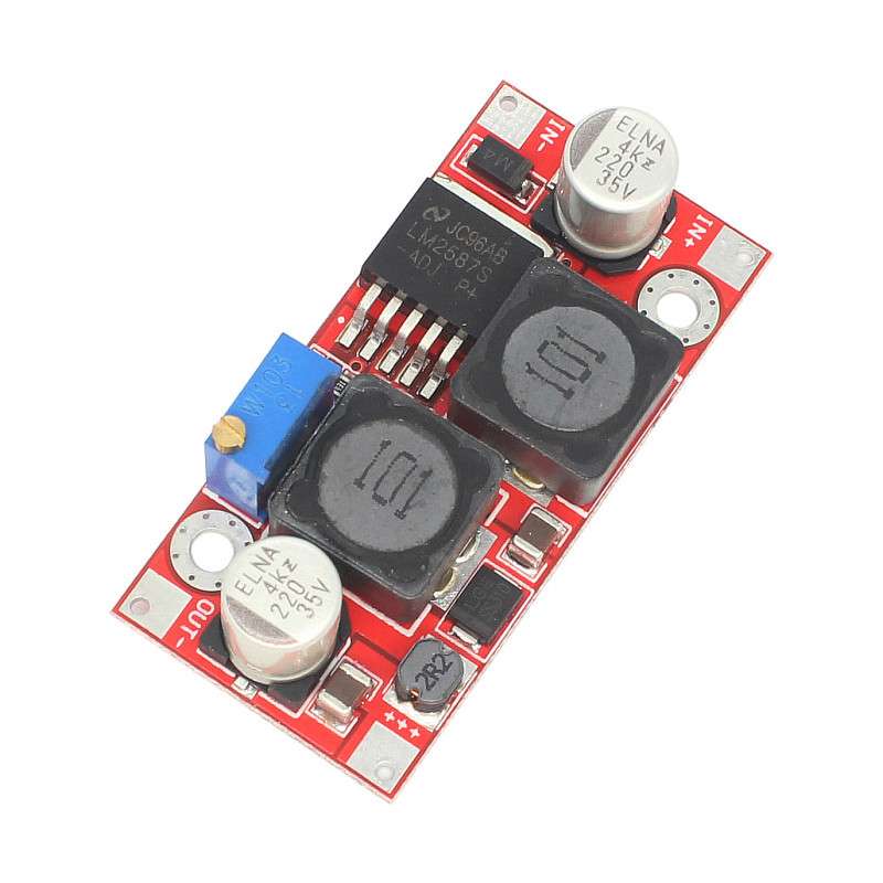 LM2587自动升降压电源模块 可调稳压电路板 3V~35V转2-30V 2A
