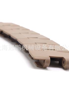 上海塑料链板厂880TABπ导转弯链板塑钢平顶链转弯链输送带现货