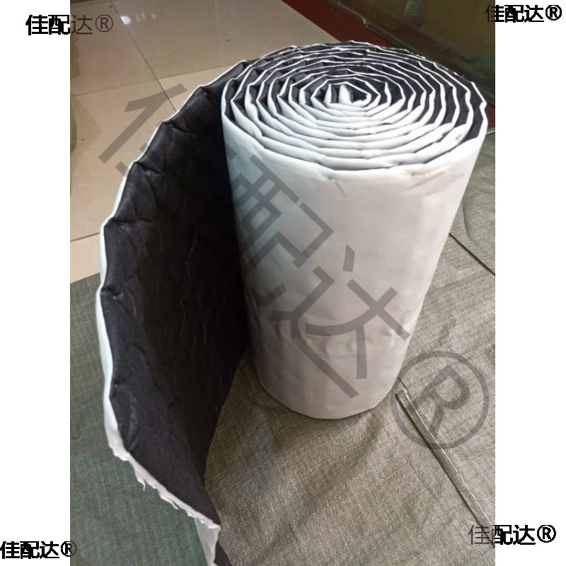 汽车隔音棉温莎棉黑棉自带背胶吸音棉四门全车隔音止震板轻质