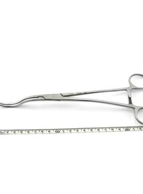 肾蒂钳 25cm圆弯R25×22无损伤1×2齿纱剪南京否yes-465none14cmy