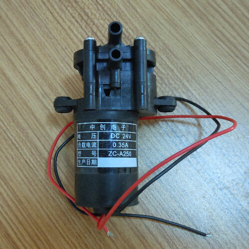 24VA250耐腐水泵小型齿轮泵直流增压泵微型循环泵炒菜机油水泵