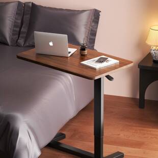 床边桌可升降移动可折叠电脑桌家用客厅小型升降桌沙发小书桌嘟艺