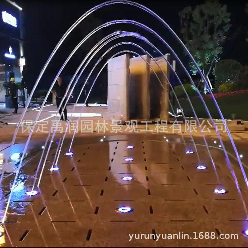 不锈钢喷泉设备玻光泉喷头喷泉喷头波光泉M号户外小型互动景观