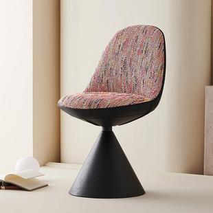 意式化妆凳可旋转罗比椅轻奢靠背卧室梳妆台凳子设计师家用化妆椅