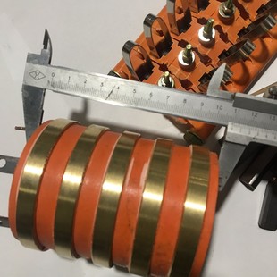 5路内径35 集电环 高110 导电滑环 50外径90 胶木架 铜环