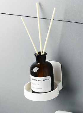 免打孔小米洗手液置物架墙面置瓶架浴室洗面奶牙刷杯洗手机挂壁器