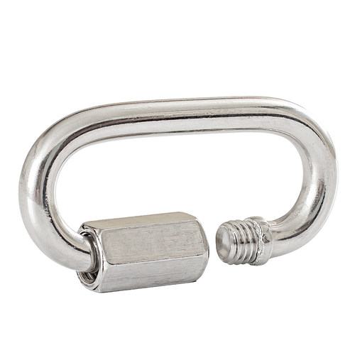 304不锈钢快速接环 连接环 跑道扣 攀岩登山扣 链条扣 链接扣M4M5