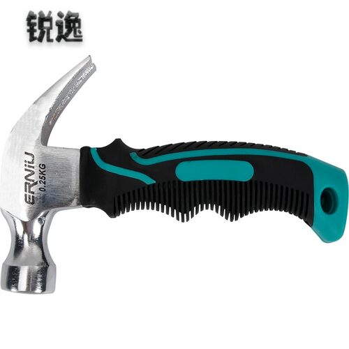 多功能迷你羊角锤起钉锤木工锤小铁锤子铁榔头连体锤五金工具