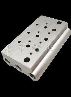 SYJ3000电磁阀板汇流板SS5YJ3-20-12/13/14/15/16/17/18/19/20