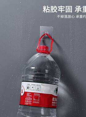 优思居免打孔承重挂钩家用厨房强力粘胶无痕粘钩门后墙上壁挂钩子