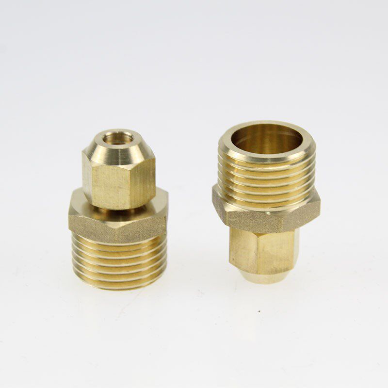 外丝扩口直接铜管扩/喇叭口1/2/3/4分 扩6/8/0/12/14/16mm管接头