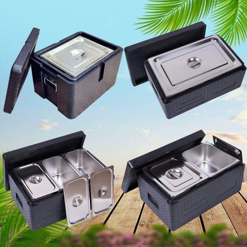 米饭保温箱外卖箱EPP摆摊冷藏箱食堂不锈钢分数盆内胆直销热卖