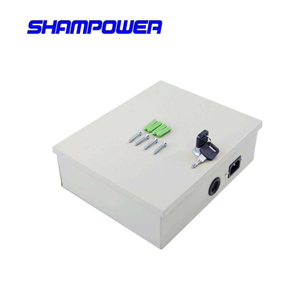 上普明硕12V10A9CH开关电源箱12伏9CH备用电源UPS不间断电源10A
