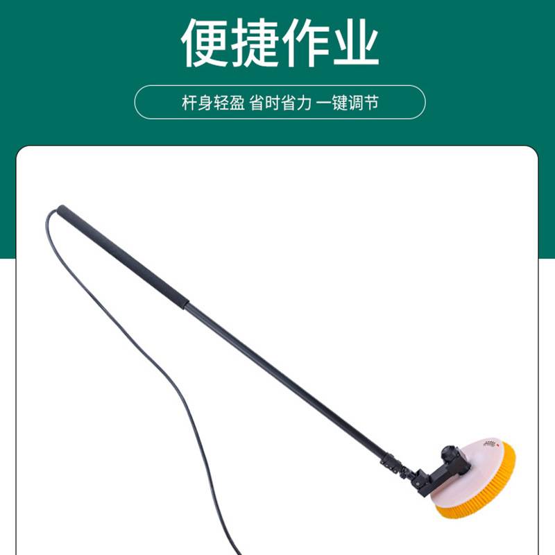 单头光伏清洗机分布式光伏电站厂房屋顶户外太阳能板清洗工具毛刷