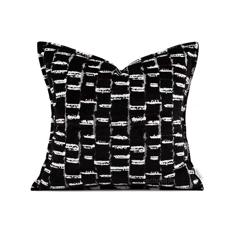 样板房客厅抱枕轻奢简约现代软装沙发靠垫方枕样板间酒店抱枕