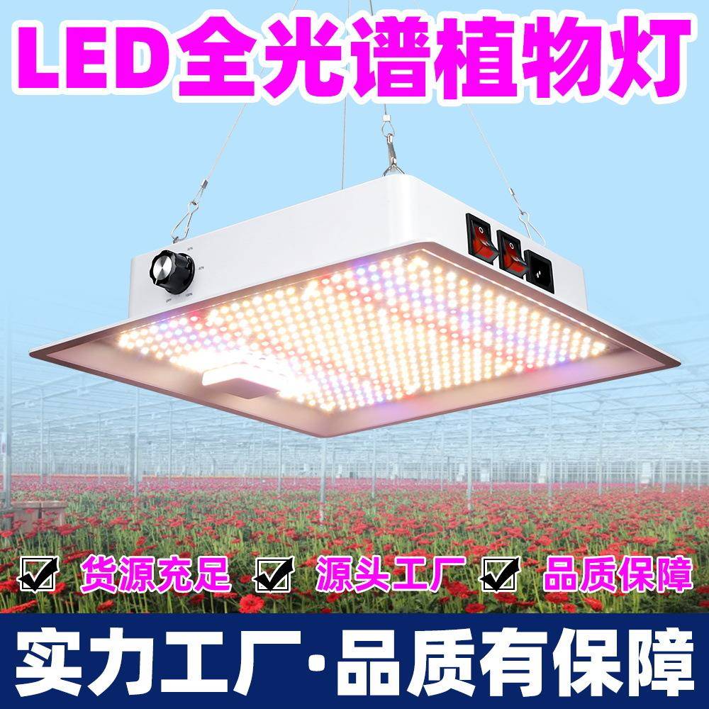 led全光谱植物灯分段控光高亮大棚室内种植花卉补光灯100-277v