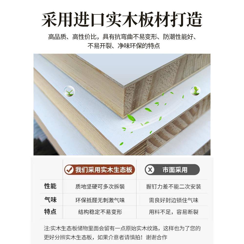 m实木衣柜家用卧室欧式出租用储xx-物柜儿童简易包房安装五门y大
