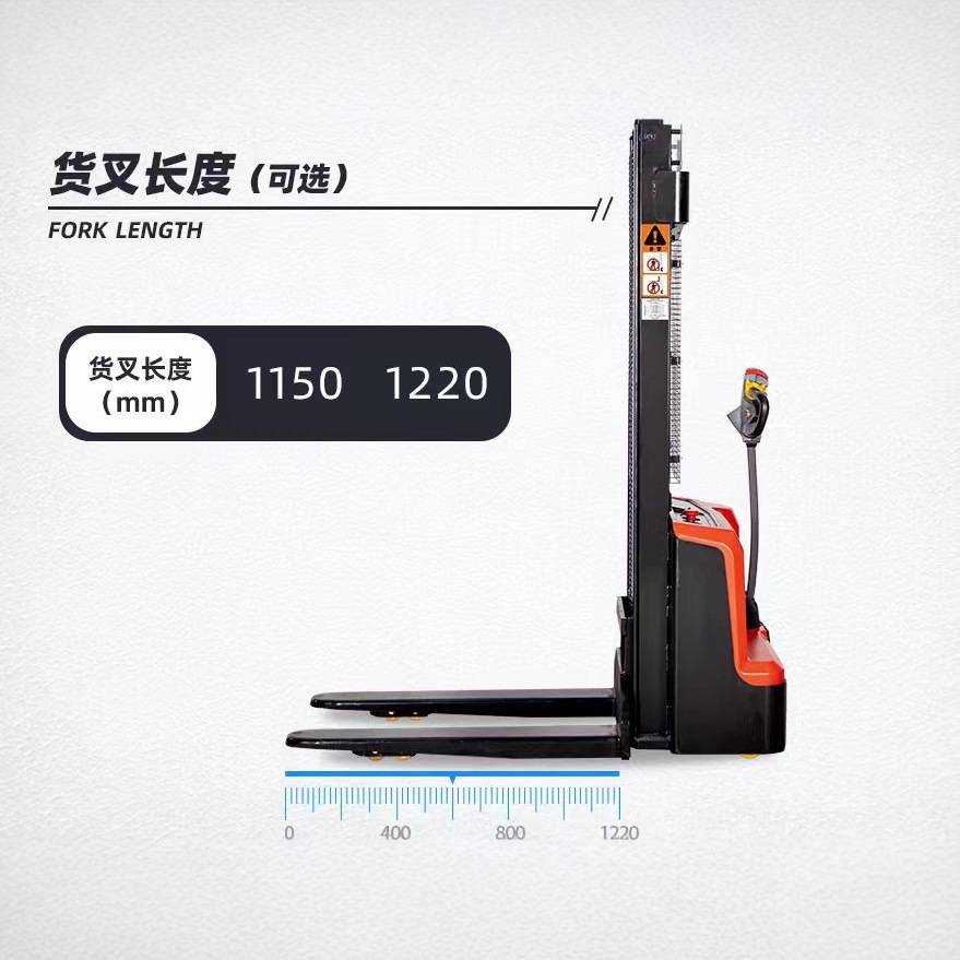 杭叉雷翼电动堆高车CDD15-WS全电动叉车1.5吨升高3米 电动叉车