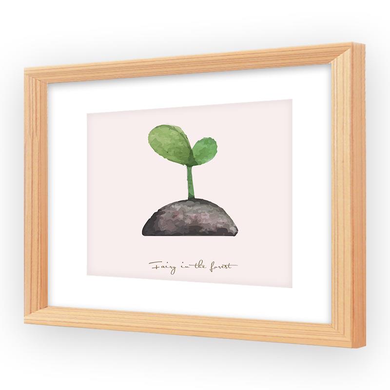 相框空框实木画框6寸木质拼图摆台高级感木框挂墙a4摆件手工