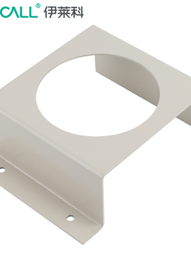 伊莱科压差表TE2000配套安装盒圆形方形不锈钢304差压表安装面板