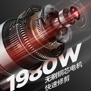 电动绿篱机充电式修花锂电池篱笆园林剪茶叶果树采茶修剪树枝剪刀