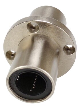 中型中间式带圆法兰直线轴承E-LBFC6 8 10 12 16 20 25 30DMUU