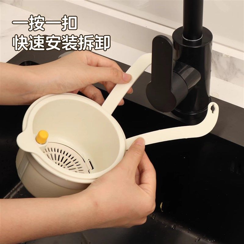 可挂式水槽沥水篮按压式挂篮厨房创意多功能过滤收纳置物架滤水篮,搬运/仓储/物流设备,其他起重搬运设备,淘宝优惠券,粉丝福利购,淘宝优惠卷