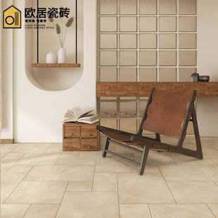 民宿古堡风姆石瓷客厅莱阳台防地砖庭院滑户外子母拼38砖仿古砖复