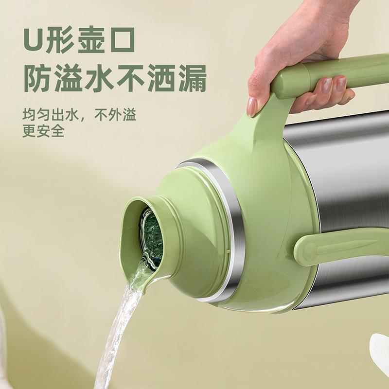 保温壶家开水保水壶暖暖壶生宿舍茶壶茶学瓶3.2771L大容量用热水