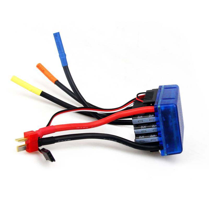 80A无刷电调防溅水调速器1/10 1/8支持2S3S4s锂电车模专用