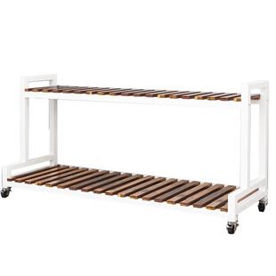 实木铁阳艺花架客厅户外置物架花盆架绿植室内可调节429层高多台