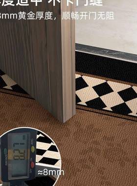 入户门地垫大门口防脚子地滑毯门家用免洗F98H65M6进外除尘复古门