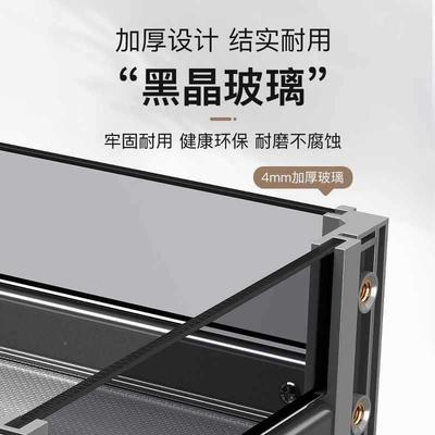 斯伯格厨房橱柜拉504多功能双海层三层味拉篮收抽屉式纳置物调架
