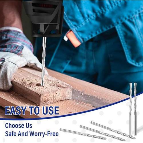 0个51/8寸钻头导，用于木材和塑料点切割钻头直482径木英铣螺旋锯