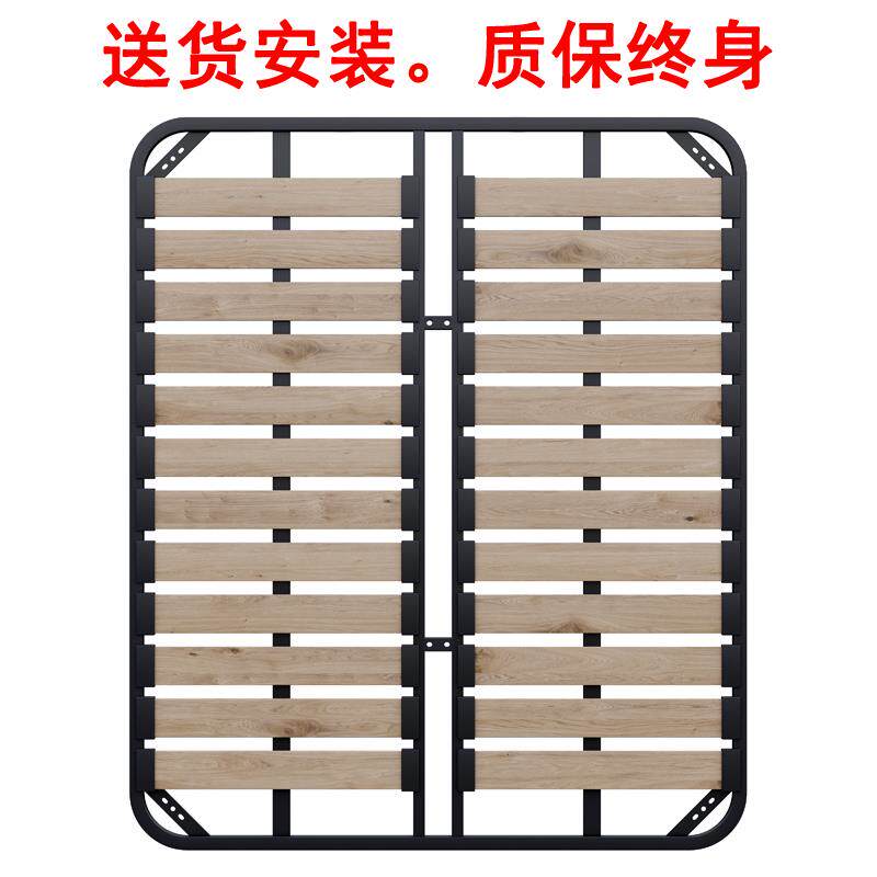 4I骨排架床床体民矮无床头床A151现代简约实木床宿床架子日式床床