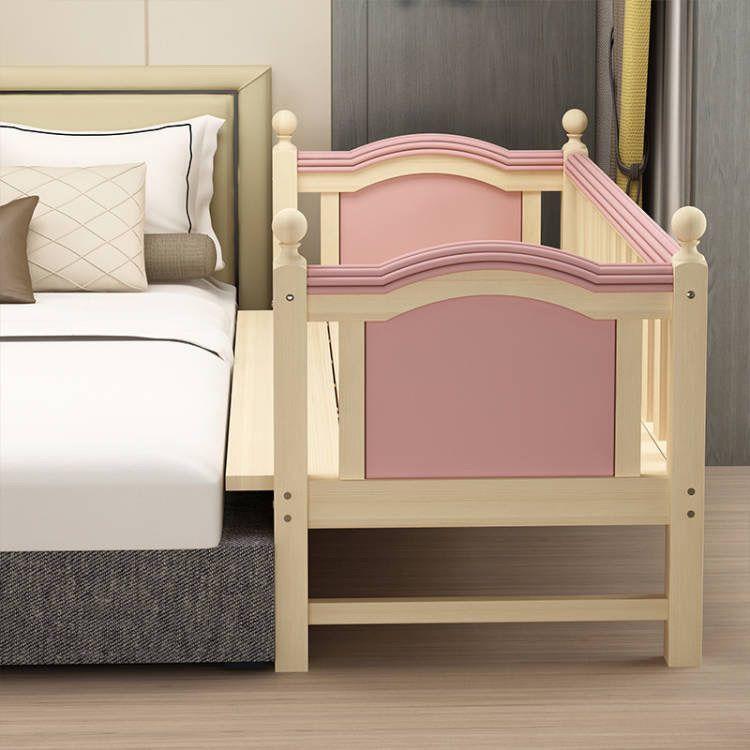 实木床边儿儿童床拼加宽护婴儿床单童人床婴接儿栏男孩EFD大床女