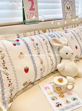 纯棉床AL102178头靠包垫软卧床上大靠背沙发室靠枕可长拆洗学生宿