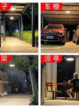 太阳灯户外吊灯庭院灯家用超47804亮外防花园阳台门能水口照明灯