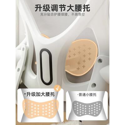 人工学子电脑椅家用椅靠背办体椅久坐护腰电公竞椅55595男宿舍座