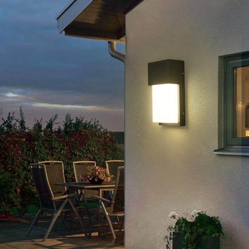 户外壁灯防水道2028B-2楼梯庭院门口室外l浴ed超亮过水防灯阳台室