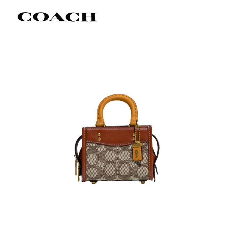 【正品保障】COACH/蔻驰女士手提包Rogue 12单肩斜挎迷你包CC515