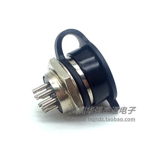 航空插座插头保护盖GX16 GX12 GX20橡胶防尘帽防水罩公头保护盖