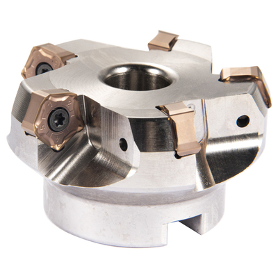 66度快进给铣刀盘MFPN66063R-5T-m平面开粗刀盘配PNMU090508刀片