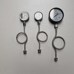 上海亿川Y100普通压力表Y60耐震不锈钢轴向磨合点接式压力表