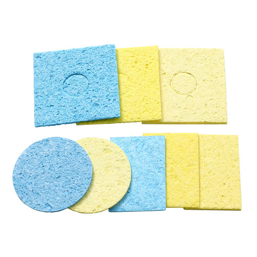 耐高温洛铁清洁 海绵片 加厚型烙铁清洁绵 吸水 海绵 压缩型海棉