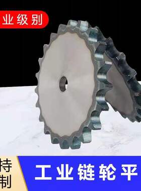 工业链轮片 链轮平片24A 1.5寸31齿45牙 配链条24A-1节距38.1