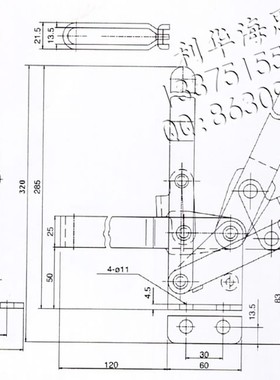 斯佩德垂直式快速夹钳 SD-14412 SD-13412快速夹具 快速肘夹 夹头