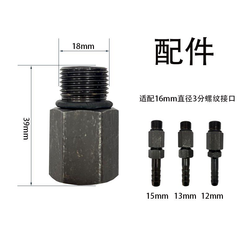 接头C4/C6/CZ2/S40/S360气铲砂轮机气管风管接头气动工具大全配件图片
